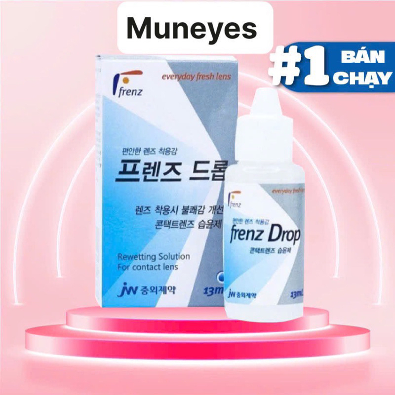 Nước nhỏ mắt Frenz-pro B5 15ml Muneyes