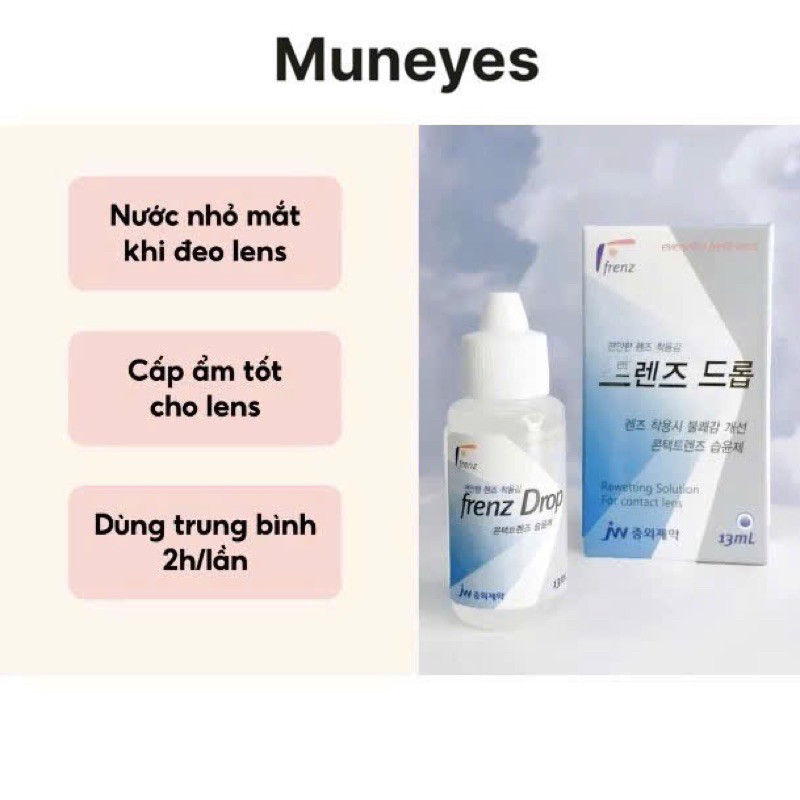 Nước nhỏ mắt Frenz-pro B5 15ml Muneyes