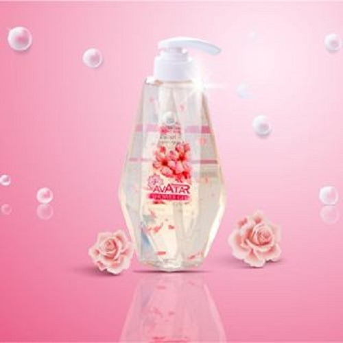 Sữa Tắm Thơm Mịn Da Bông Hoa Jojoba Avatar Chai 900ml