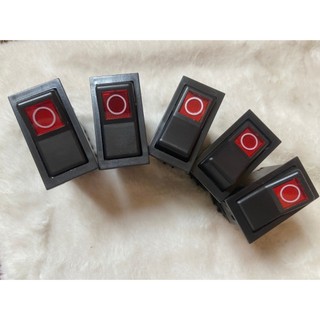 Công tắc cắt mát O to 4 chân dùng cho xe tải, ô tô (số 4 tròn đỏ)