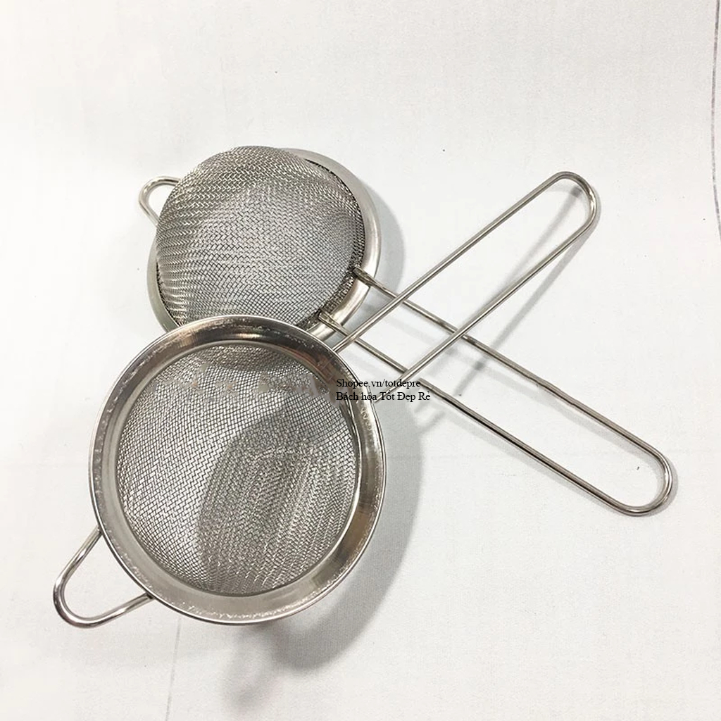 Rây lọc bột - Chao lọc thức ăn chất liệu inox bền đẹp