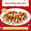 Que cuộn thịt gà mini 20 cây cho chó cưng DoggyMan- xương cho chó gói 110g