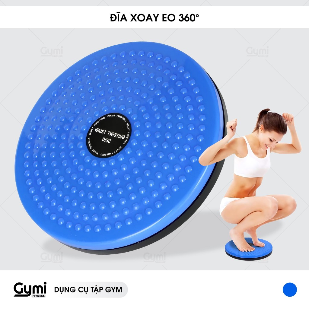 Đĩa Xoay Eo 360 Độ - Đĩa Xoay Thể Thao Đa Năng Massage Chân, Bàn Xoay Tập Cơ Bụng Tại Nhà - XoayEo360