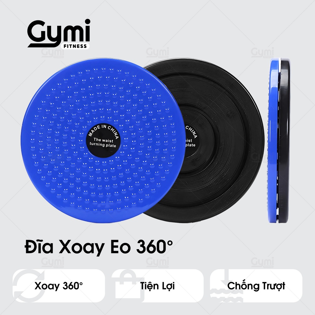 Đĩa Xoay Eo 360 Độ - Đĩa Xoay Thể Thao Đa Năng Massage Chân, Bàn Xoay Tập Cơ Bụng Tại Nhà - XoayEo360