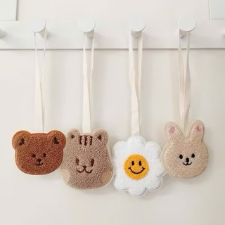 Name tag Treo Balo tên 2 mặt hình gấu, thỏ