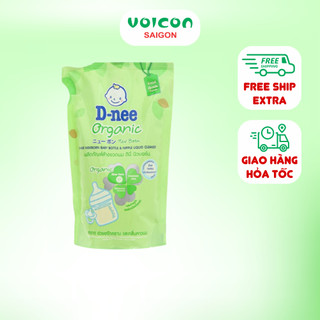 Nước rửa bình sữa Dnee Organic Thái Lan chai 500ml / chai 600ml / túi 550ml