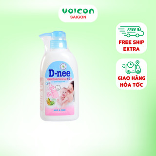 Nước rửa bình sữa Dnee Organic Thái Lan chai 500ml / chai 600ml / túi 550ml