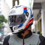 [Hàng Chính Hãng] Mũ Bảo Hiểm Fullface LS2 FF808 Stream II Hai Kính Asian Fit (Tem) - Bảo Hành 2 năm - SPID — ảnh 2