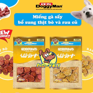 Miếng Gà Sấy Bổ Sung Cho Chó DoggyMan - Gói 90gr
