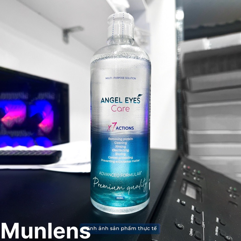 Nước ngâm Lens kính áp tròng Renu 350ml Muneyes