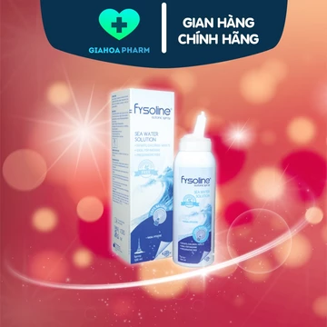 Dung dịch xịt mũi trẻ em Pháp Fysoline Isotonic Spray nước muối biển đẳng trương vệ sinh, cấp ẩm, giảm sổ nghẹt mũi bé