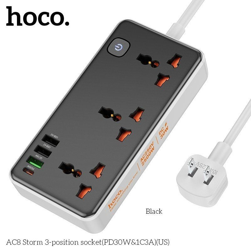 Ổ Điện Đa Năng Hoco Sạc Nhanh 30w Đầu Ra 3 usb | Shopee Việt Nam