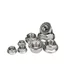 50 cái M4-M16 Đai ốc liền long đen, ecu liền vành Inox304 M4-M16
