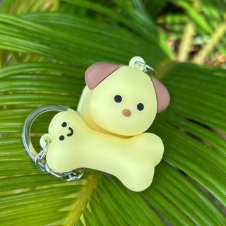 Móc Khóa Cặp Đôi Dễ Thương – Cún Và Khúc Xương, Quà Tặng Người Thương, Phụ Kiện Tình Yêu Cute