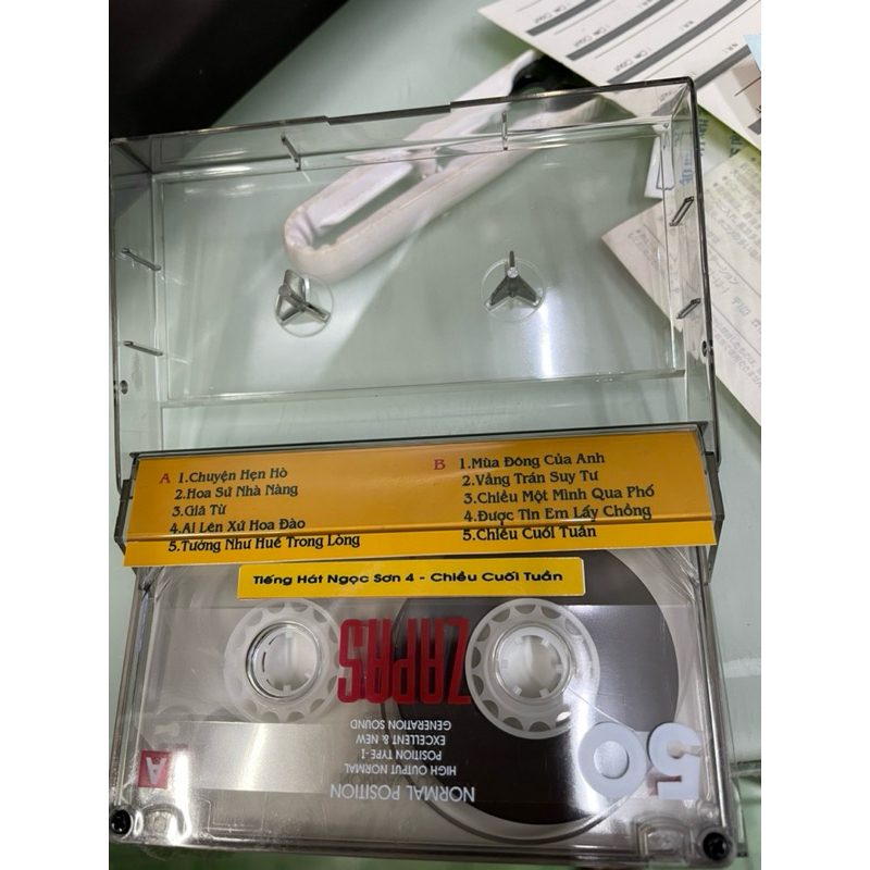 Băng Cassette Ngọc Sơn - Chiều Cuối Tuần