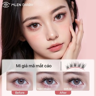 [Y295] Mi Giả MLEN DIARY  - MI CÁO - Phong cách mắt Cáo quyến rũ dễ sử dụng sắc sảo mắt to tự nhiên