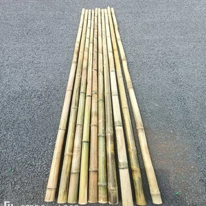 Cán cờ gậy treo cờ Tổ quốc gậy tre trúc thẳng dài 1m que cắm cờ gia đình đi bão chiến thắng đội tuyển Việt Nam