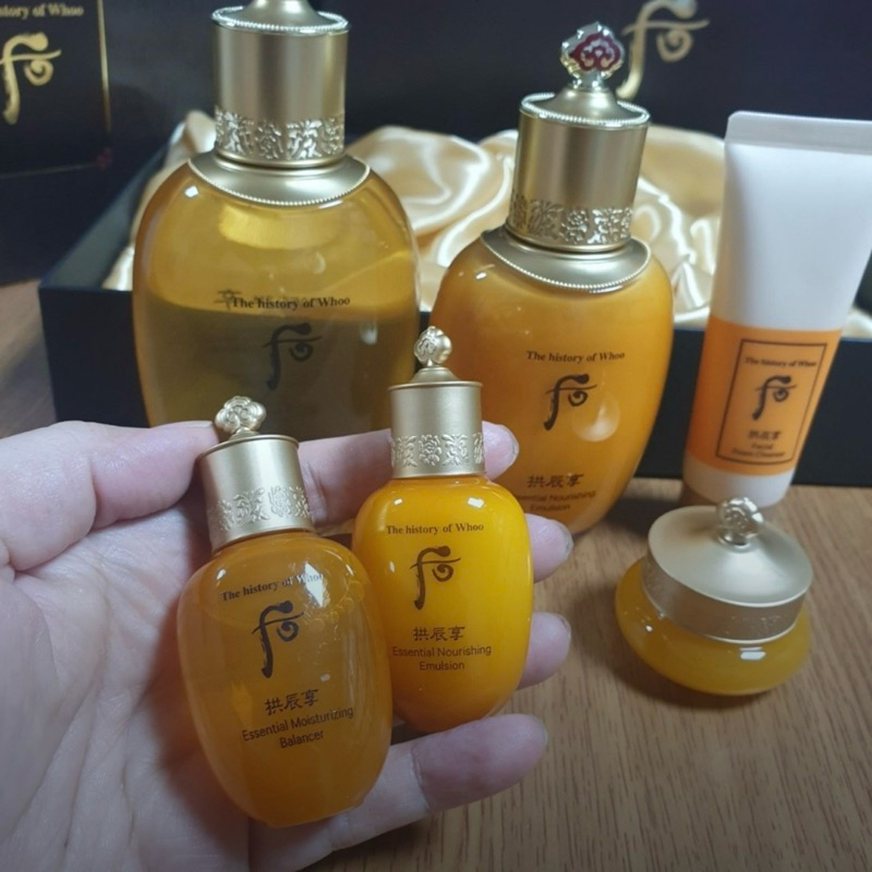 Bộ Dưỡng Da Hoàng Cung Tinh Chất Vàng Cải Thiện Nếp Nhăn Whoo Gongjinhyang Special Set