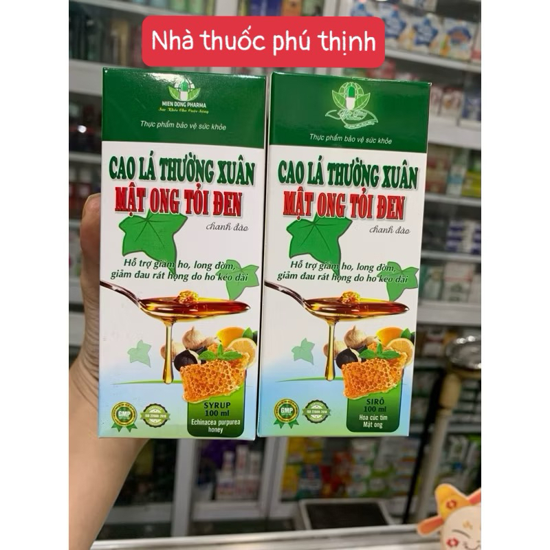 siro cao lá thường Xuân mật ong tỏi đen(hàng date mới nhất)
