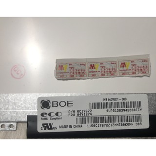 Màn Hình Laptop ACER V5-431, V5-431G, V5-431P, V5-431PG, V5-471, V5-471G 14 mỏng 40 pin