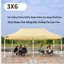 Nhà Bạt Di Động Gấp Gọn 3M X 3M; 2M x 2M Che Nắng Mưa Ngoài Trời, Khung Thép Sơn Tĩnh Điện