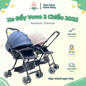 Xe Đẩy Vovo 2 Chiều Standard/Premium Gấp Gọn Nhập khẩu Chính Hãng