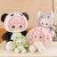Gấu Bông Naifu Baby Three Tóc Cừu Túi Mù Cosplay Thú Nhồi Bông Gấu Trúc Thỏ Hồng Xói Xám