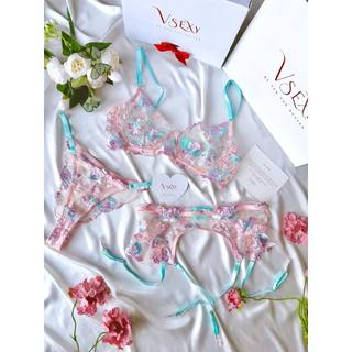 Đồ nội y cao cấp chất ren dệt hoa tỉ mỉ Taly set VSecret