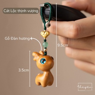 Móc Treo Thiên Lộc - Gỗ Đàn Hương - Mang Lại May Mắn Và Bình An