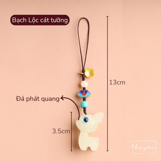 Móc Treo Thiên Lộc - Đá Phát Sáng - Quà Tặng Ý Nghĩa Mang Lại Bình An Và May Mắn