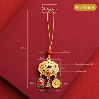 Móc Treo Điện Thoại Trường Mệnh Bách Tuế - Quà Tặng Ý Nghĩa Mang Lại May Mắn, Bình An