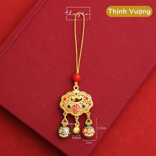 Móc Treo Điện Thoại Trường Mệnh Bách Tuế - Quà Tặng Ý Nghĩa Mang Lại May Mắn, Bình An