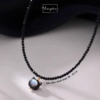CatchyCAT-N - Vòng Cổ Mắt Mèo - Đ. á Spine - Phụ Kiện Cá Tính Trẻ Trung