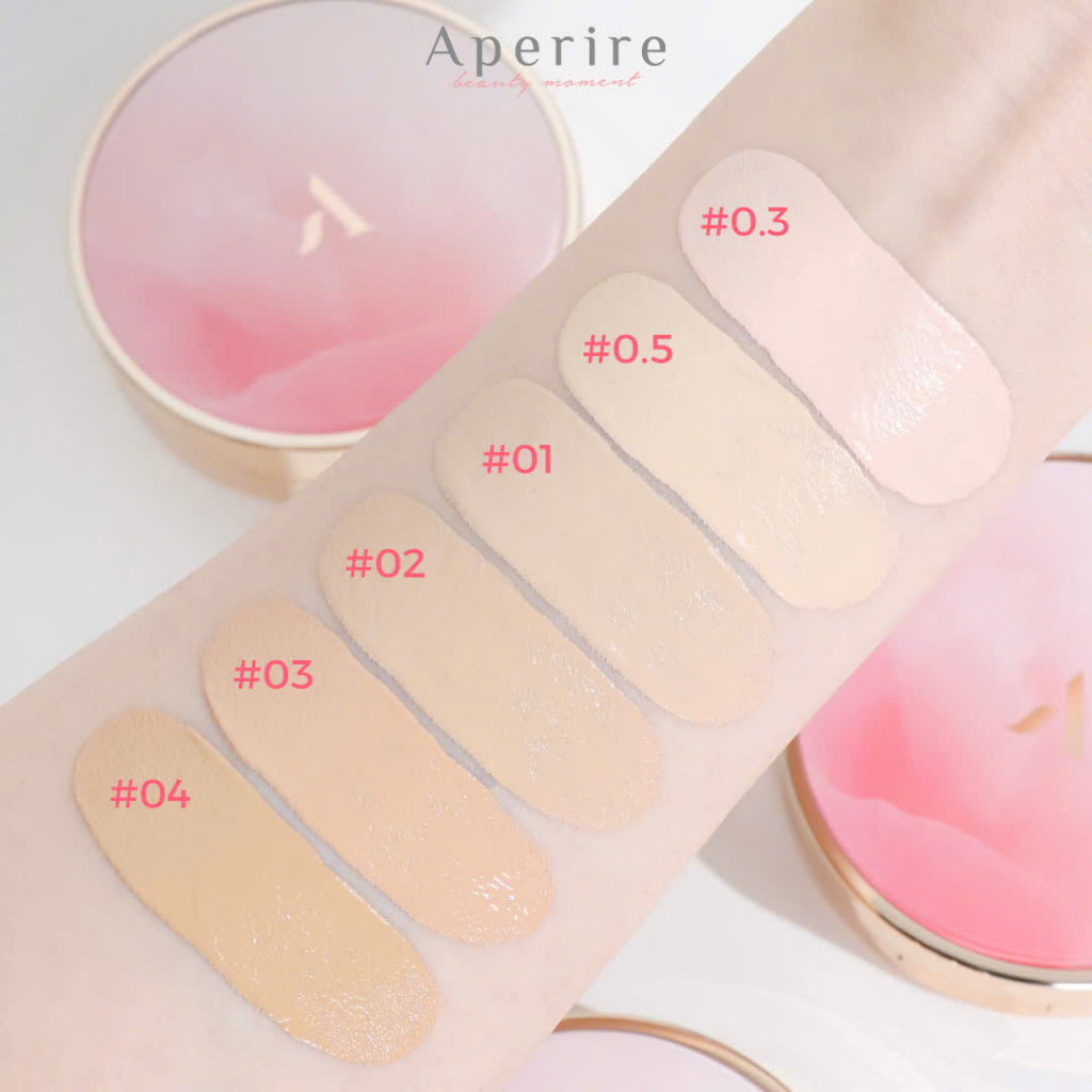 Ảnh Cushion Aperire Day Dream Cover SPF50+/PA++++ Phấn Nước Chống Nắng Che Phủ Hoàn Hảo Và Bảo Vệ Da Toàn Diện 13g 3