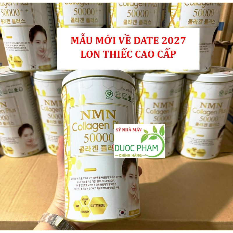 NMN 35000+ Nước Uống Glutathione Nest Giúp Trắng Da bật tông, mờ Thâm Nám, Trẻ Hóa Da Hộp 10 Chai