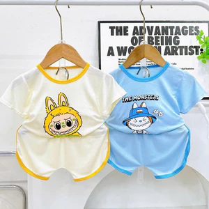 Bộ Cộc Tay THUN LẠNH cho bé 7 - 17kg, Đồ Bộ Thun Lạnh mềm mát, co giãn tốt, giặc máy thoải mái
