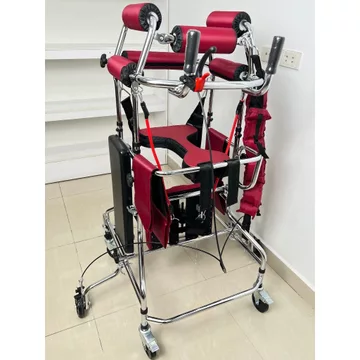 Hàng Chính Hãng - Khung tập đi dành cho người tai biến, Thiết bị tập đứng,đi, Xe tập đứng đi cho người liệt