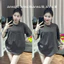 Áo phông cotton khô 3158 form rộng dập nổi thêu tag tay ( courtesy) top nam nữ