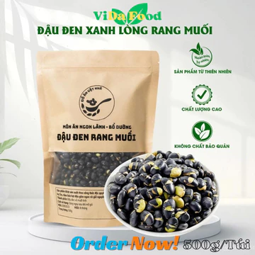Đậu Đen Xanh Lòng Rang Muối Organic Ăn Liền , Hạt Đỗ Sấy Giòn Ăn Kiêng Tốt Cho Sức Khỏe SP412326185