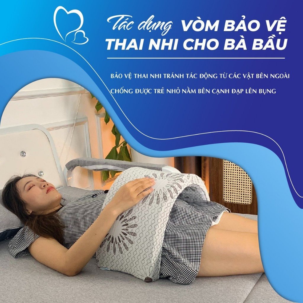 Vòm bảo vệ thai nhi cho bà bầu - Chính Hãng Airu- Chống tác động bên ngoài vào bụng mẹ