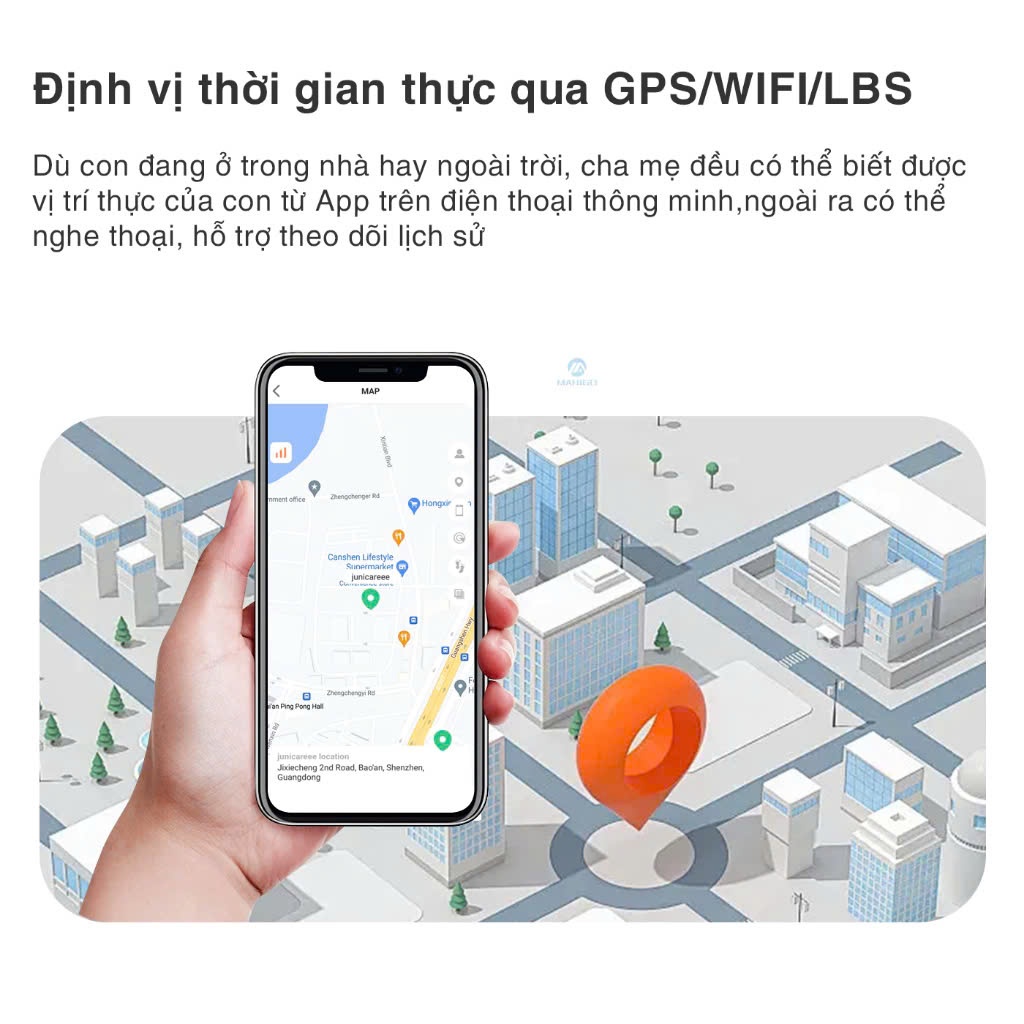 Ảnh Đồng hồ thông minh trẻ em Manigo MT56 lắp sim nghe goi định vị video call bảo hành 12 tháng 3