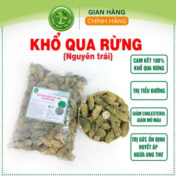 250g Khổ qua rừng sấy khô nguyên trái (Mướp đắng rừng nguyên trái), đánh tan tiểu đường, gút, ổn định huyết áp, giảm cân