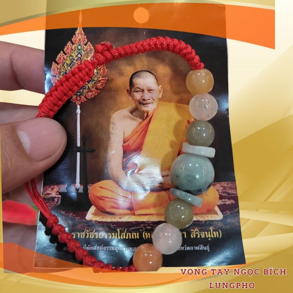 Vòng Tay Ngọc Bích Lungpho Sila – Thiết Kế Tối Giản, Phối Đồ Thanh Lịch