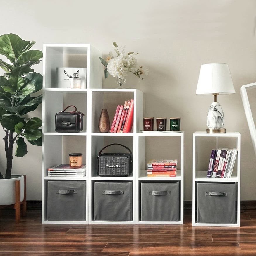 Kệ Sách Gỗ - Kệ Để Đồ Gỗ Đa Năng Tổ Ong Nhiều Tầng Lắp Ghép Cực Tiện Ích