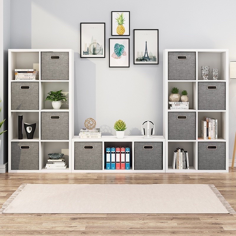 Kệ Sách Gỗ - Kệ Để Đồ Gỗ Đa Năng Tổ Ong Nhiều Tầng Lắp Ghép Cực Tiện Ích