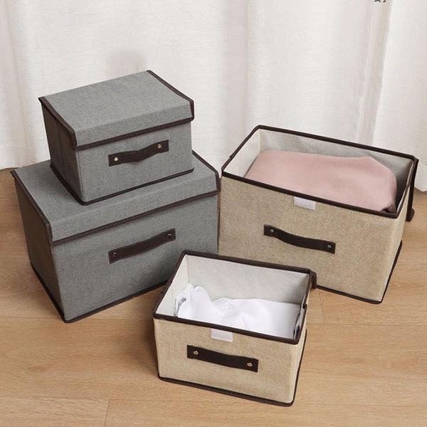 Set 2 Hộp Vải Đựng Đô Tiện Ích