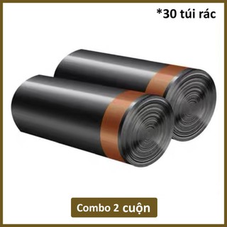 Cuộn Túi Đựng Rác Đen, Bao Rác Tự Phân Hủy - UFM07
