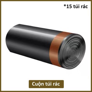 Cuộn Túi Đựng Rác Đen, Bao Rác Tự Phân Hủy - UFM07