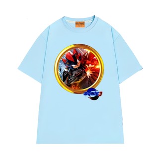 Áo Thun NGỐ TEE Sonic the Hedgehog 3 - Nhím Shadow Lái Xe Mô Tô Form Rộng Chất Vải Thoáng Mát
