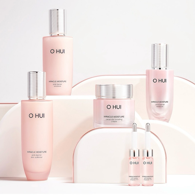 Set Ohui Hồng Siêu Dưỡng Ẩm Dưỡng Trắng Và Căng Bóng Da Đặc Biệt Ohui Miracle Moisture Special Set